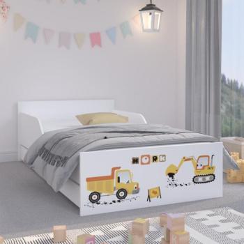 PUFI Fehér gyerekágy 180 x 90 cm - Munkagépek kép