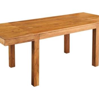 PURE barna fenyőfa étkezőasztal 120-200 cm kép