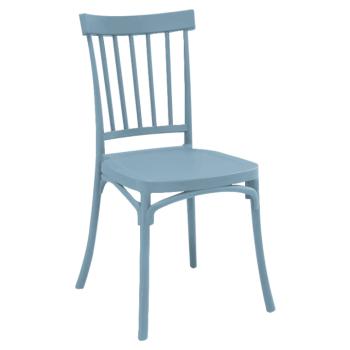 Rakásolható szék, kék, SAZEN kép