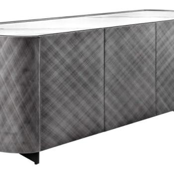 REFLECTION szürke fa komód kép