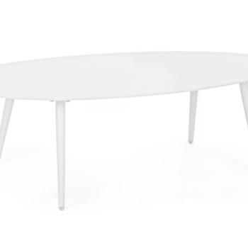 RIDLEY II fehér kerti dohányzóasztal 120cm kép