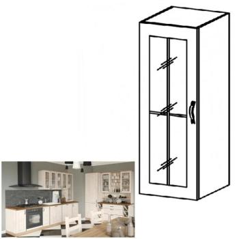 ROYAL fehér mdf felső konyhaszekrény 40cm kép