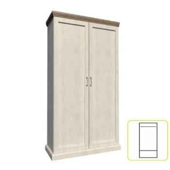 ROYAL II fehér mdf szekrény kép