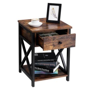 Rusztikus éjjeliszekrény kép