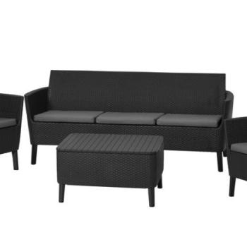 Salema 3 seater - grafit kép