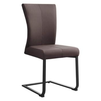 SAMSON taupe bőr szék kép