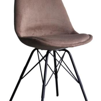 SCANDINAVIA barna kordbársony szék kép