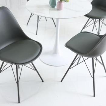 SCANDINAVIA szürke műanyag szék kép