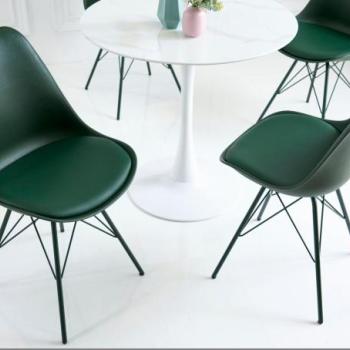 SCANDINAVIA zöld műanyag szék kép