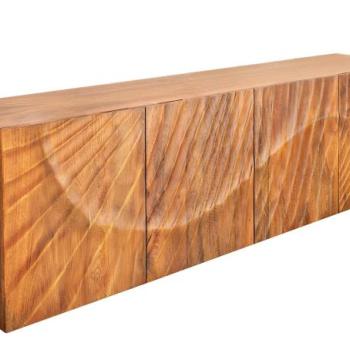 SCORPION barna mangófa komód kép