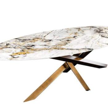 SCULPTURE tarka kerámia étkezőasztal 280 cm kép