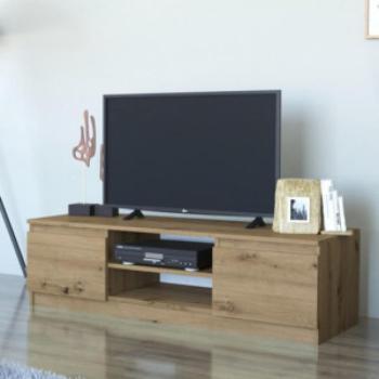 Shannan RTV120 TV állvány, 120x36x40 cm, tölgy kép