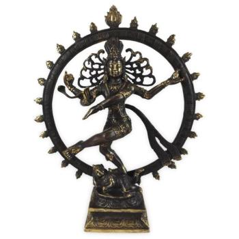 SHIVA BRASS szobor kép