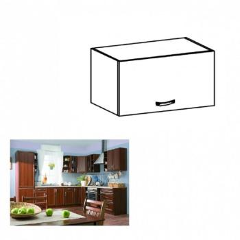 SICILIA barna mdf felső konyhaszekrény 50cm kép