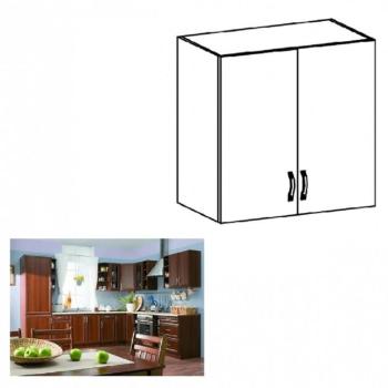 SICILIA barna mdf felső konyhaszekrény 60cm kép