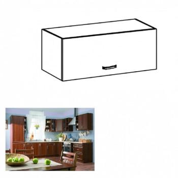 SICILIA D barna mdf felső konyhaszekrény 80cm kép