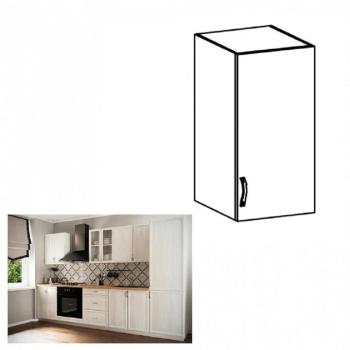 SICILIA fehér mdf felső konyhaszekrény jobbos 40cm kép