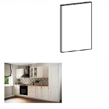 SICILIA fehér mdf mosogatógép előlap 44,6cm kép