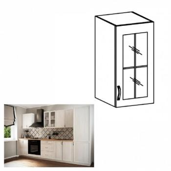 SICILIA II fehér mdf felső konyhaszekrény jobbos 30cm kép