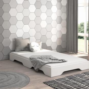 SIMPI gyermekágy 160 x 80 cm fehér kép