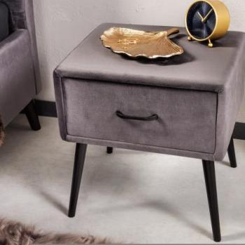 SIXTIES szürke éjjeliszekrény 50cm kép