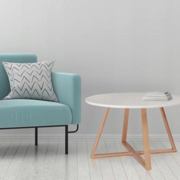 Skandináv stílusú dohányzóasztal 60 cm kép