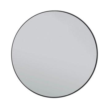 SMOKE fekete keretes tükör 70cm átmérő kép