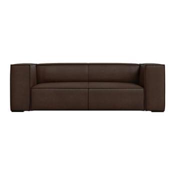 Sötétbarna bőr kanapé 212 cm Madame – Windsor & Co Sofas kép