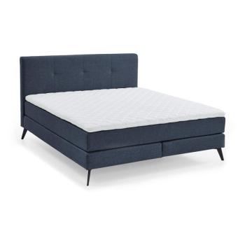 Sötétkék boxspring ágy 180x200 cm ANCONA – Meise Möbel kép