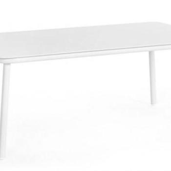 SPIKE fehér kerti dohányzóasztal 104cm kép