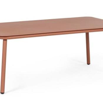 SPIKE terracotta kerti dohányzóasztal 104cm kép