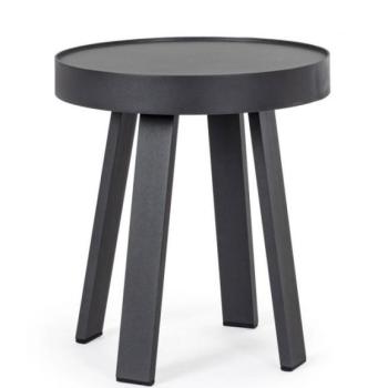 SPYRO sötétszürke kerti lerakóasztal 46cm kép