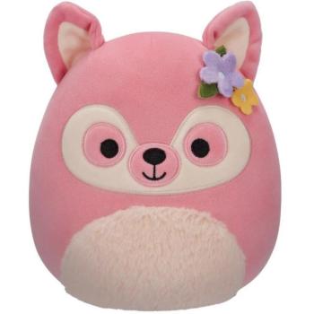 SQK - Little Plush (7.5"" Squishmallows) (Ditty - Salmon Lemur W/Cream Belly and Flower Pin) - Butopêa kép