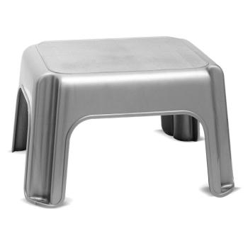 Step Stool Metallic szürke fellépő - Addis kép