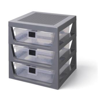 Storage szürke rendszerező 3 fiókkal - LEGO® kép