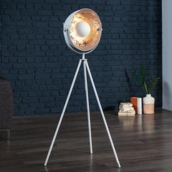 STUDIO fehér rozsdamentes acél állólámpa 145cm kép