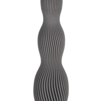 SVENNA szürke váza 32.5cm kép