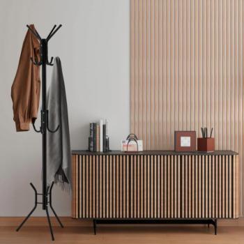 Szabadon álló fogas OMER - fekete kép