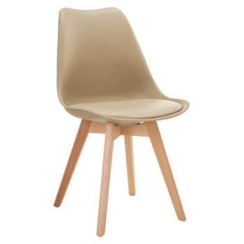 Szék, cappuccino/bükk, BALI 3 NEW kép