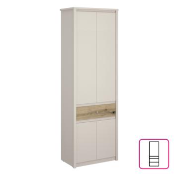 Szekrény, kasmír/evoke tölgy, KAROS 4D1S/70 kép