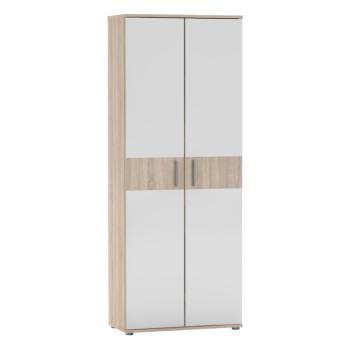 Szekrény tükörrel, kétajtós, sonoma tölgy, SERVO TYP 7 kép