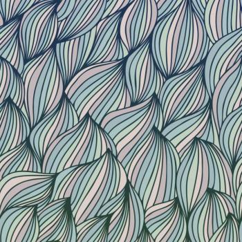 Színes hullmázó mintázatú tapéta, 250x250 cm, világoskék - zöld - rózsaszín - CONCHIQUES kép