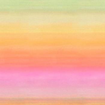 Szivárvány mintás tapáta, 200x250 cm, narancssárga - rózsaszín - zöld - BABACOOL kép
