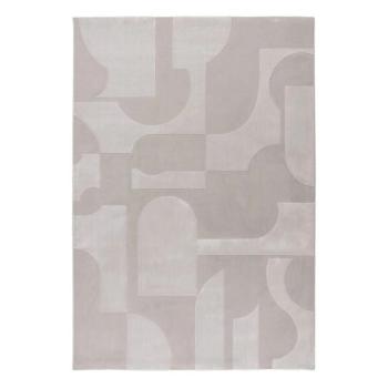 Szőnyeg, absztrakt mintázatú, halvány, ezüst - szürke, 120x170 cm - FORMETTE kép