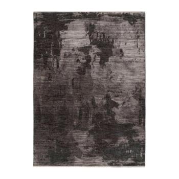Szőnyeg, absztrakt mintázatú, szürke - fekete, poliészter, 120x170 cm - ENCREE kép