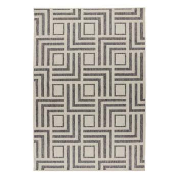 Szőnyeg, elegáns mintás, kül- és beltéri, barna, 80x150 cm - LABYRINTHE kép