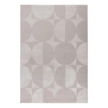 Szőnyeg, geometriai mintás, ezüst - szürke, 200x290 cm - RONDOUNET kép