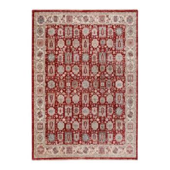 Szőnyeg, klasszikus, török stílusú, bézs - piros, poliészter, 160x230 cm - ORIENTAL kép