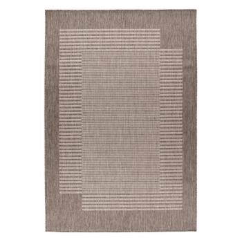 Szőnyeg, mintás, kül- és beltéri, barna, 160x230 cm - FOUGELLE kép