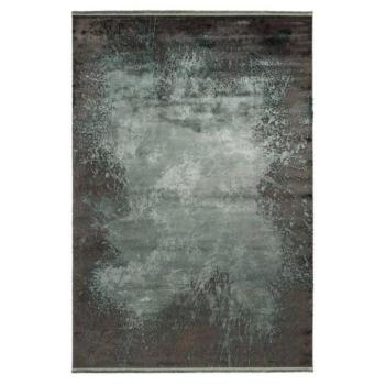 Szőnyeg, Pierre Cardin, fényes hatású, sötétzöld - barna, tencel - viszkóz - akrill, 80x150 cm - LOST kép